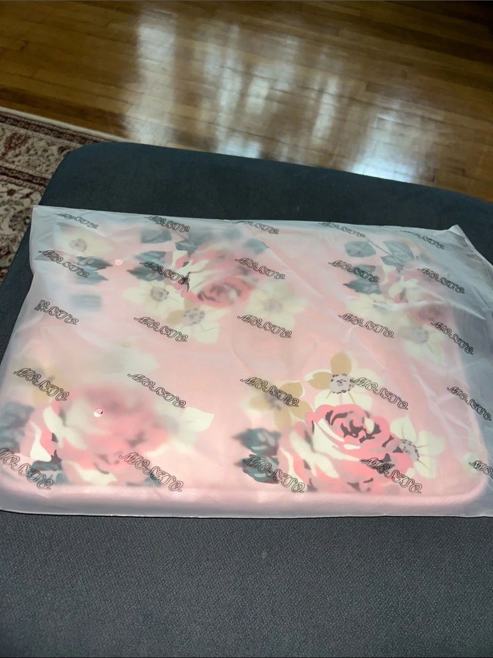 Pink Floral Tablet Sleeve with Matching Accessory Pouch